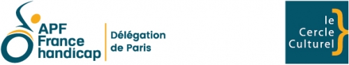 logo du cercle culturel de la délégation APF France handicap de Paris