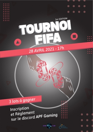 Mercredi 28 avril à 17h : Tournoi Fifa 21 (ps4/ps5)